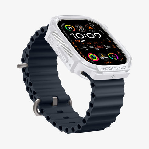 ACS05456 - Apple Watch Series (Apple Watch (49mm)) in matte black showing the front